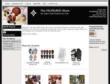 Tablet Screenshot of customfootballgloves.com
